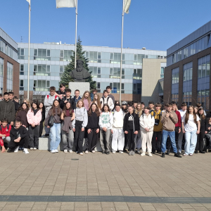 Wizyta na Uniwersytecie Frycza Modrzewskiego. Kliknięcie w zdjęcie spowoduje powiększenie do oryginalnego rozmiaru.