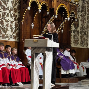 Rekolekcje wielkopostne w naszej szkole. Uczniowie w Kościele Parafialny w Zaborowie. Kliknięcie w zdjęcie spowoduje powiększenie do oryginalnego rozmiaru.